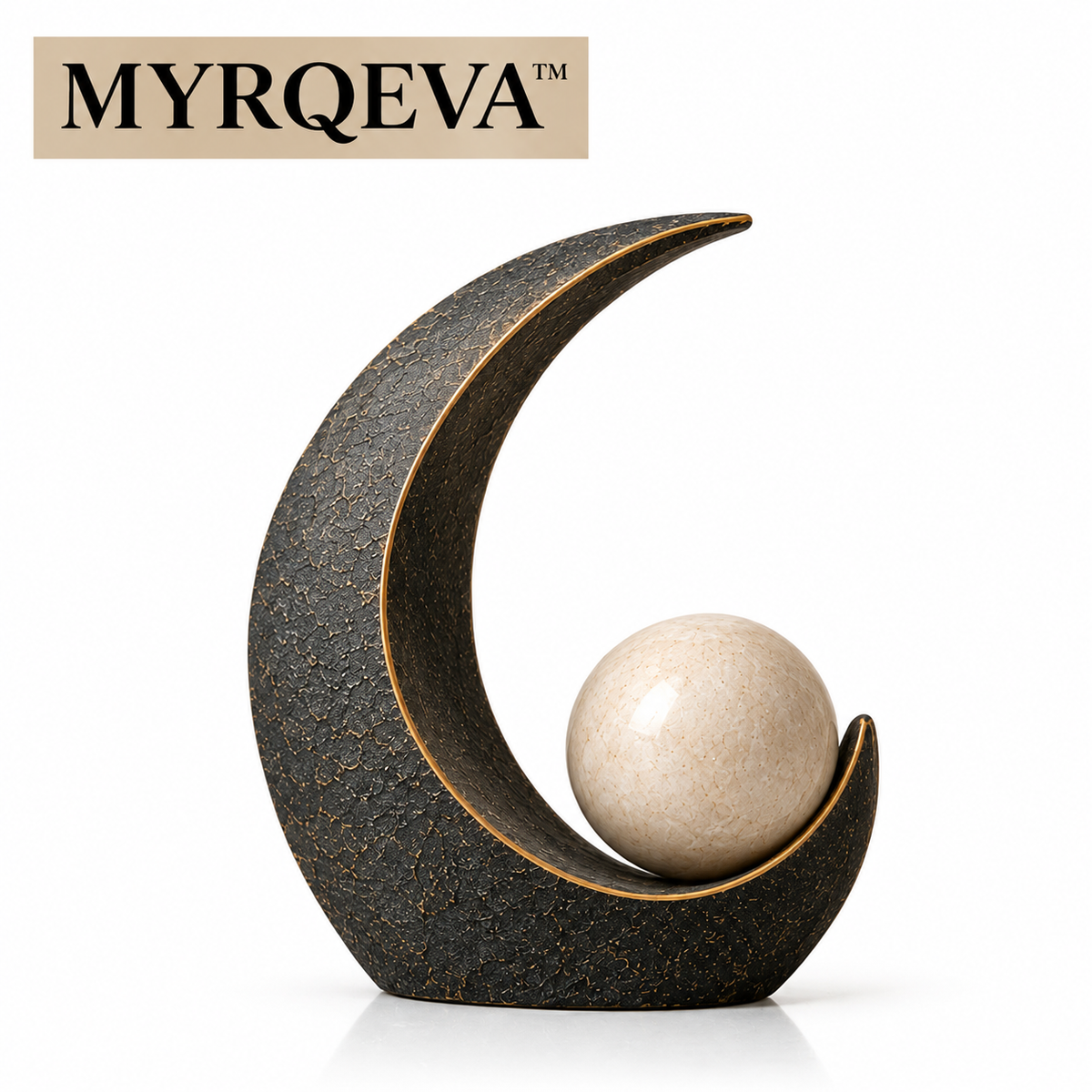 MYRQEVA™ Solstice Arc & Orb Sculpture