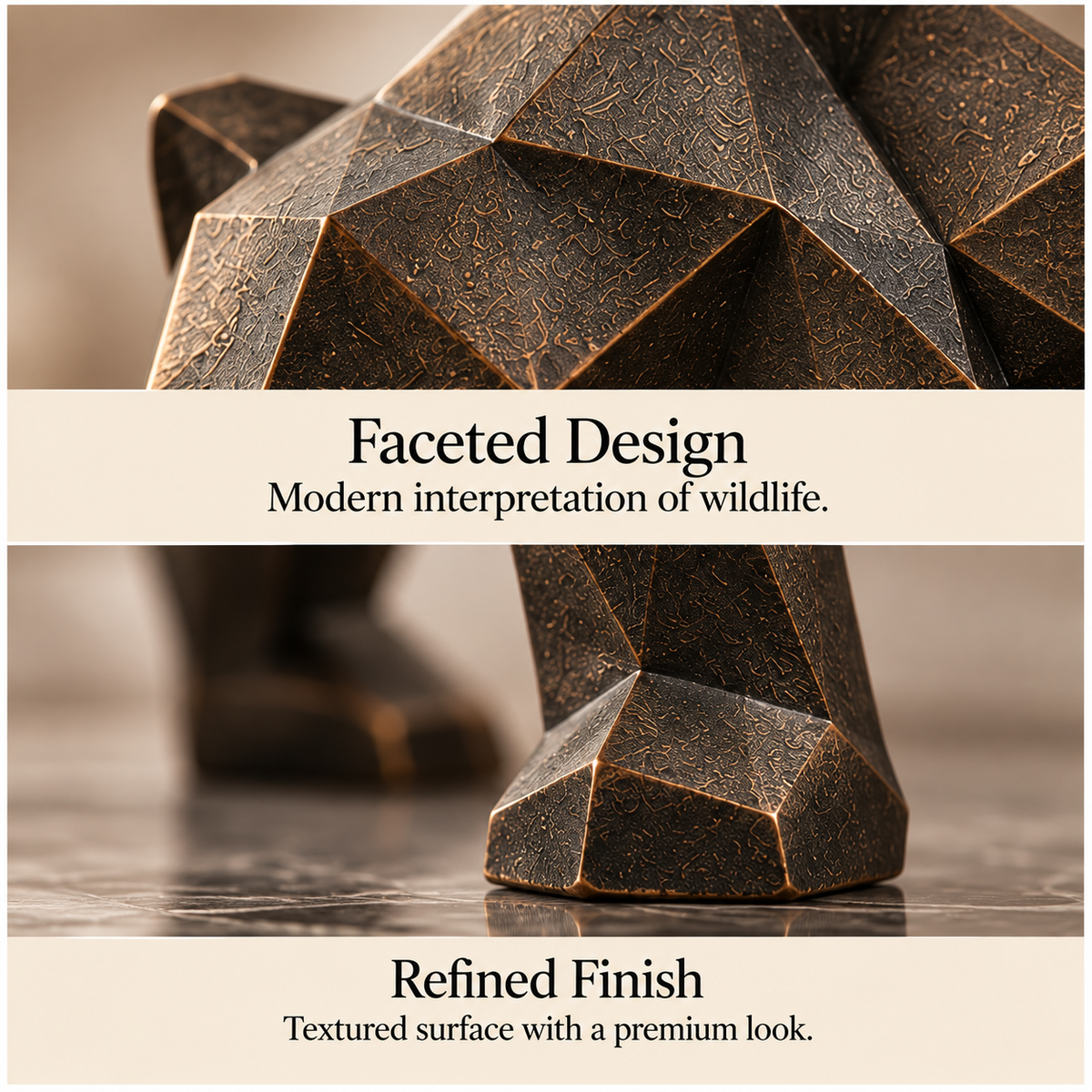 MYRQEVA™ Ridgeback Geometric Bear