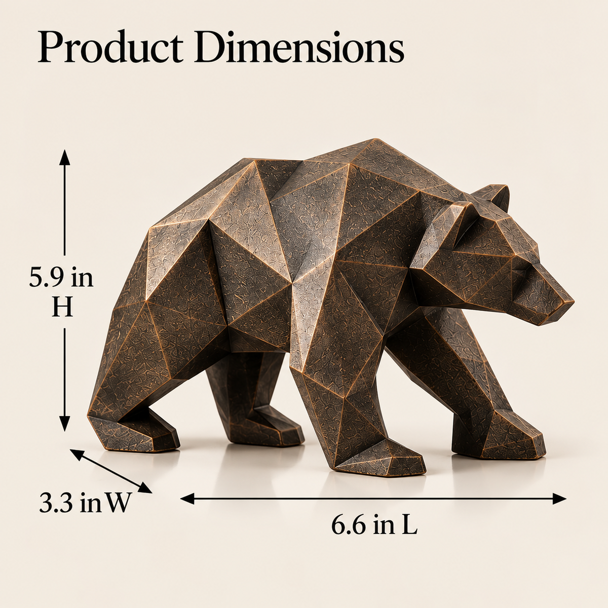 MYRQEVA™ Ridgeback Geometric Bear