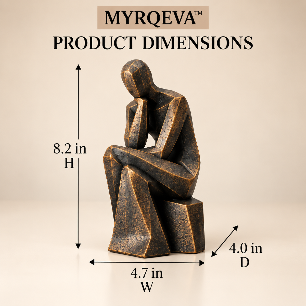 MYRQEVA™ Quiet Form Seated Figure