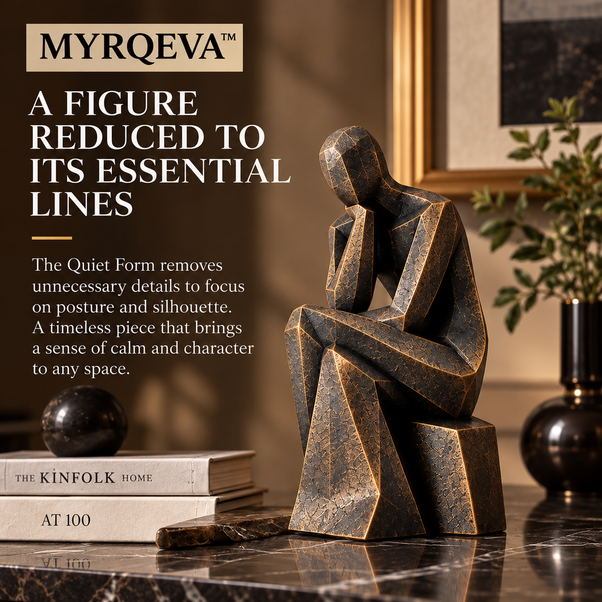 MYRQEVA™ Quiet Form Seated Figure